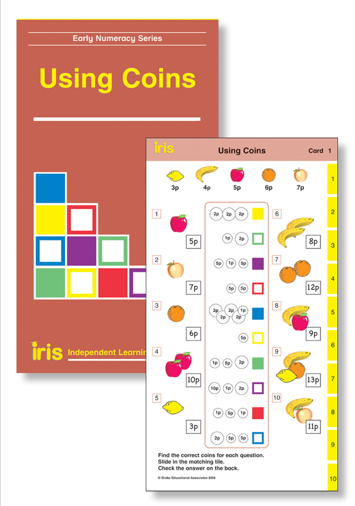 Iris Study Cards: Early Numeracy Year 1 - Using Coins